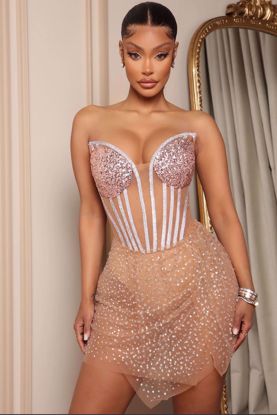 Picture of Beautiful crystal dress